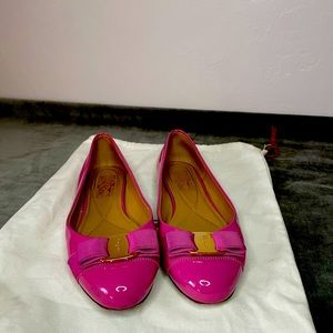 Salvatore ferragamo bow ballet flats 7